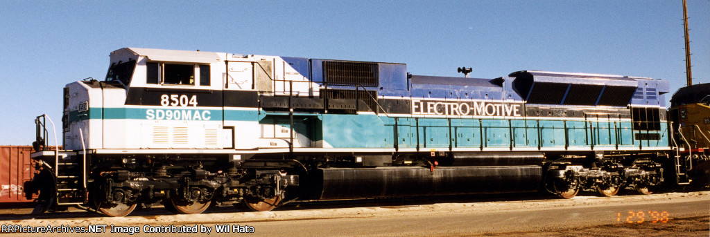 EMD SD90MAC-H 8504